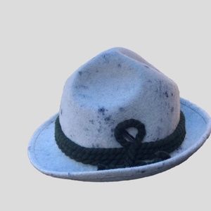 Faustmann Bavarian Hat Dreispitz Hut Three Corner Hat with 2 ropes oktoberfest l